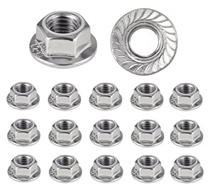 ProRaje M12 Edelstahl Flanschmutter 2 Stück
