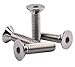 KOSJETHAS M4 x 20mm Flat Head Socket Cap Countersunk Screws DIN7991 Bolts, 304 Stainless Steel 18-8, Allen Hex Drive,Fully Thread, Quantity 50