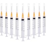 20 Pack 2.5ml with 25 Ga 1 Inch Luer Lock syring, Individually Wrapped