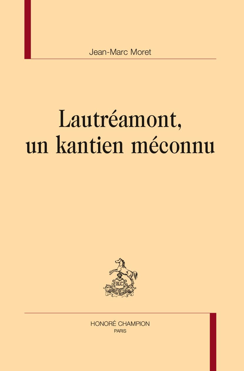 Lautréamont, un kantien méconnu