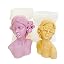 2pcs Bust of Girl