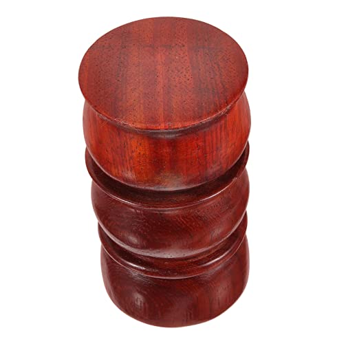 KICHOUSE Toothpick Storage Box Toothpick Holders Toothpick Bottle Toothpick Decor Pot Toothpick Dispenser Tabletop Toothpick Holder Toothpick Pot Portable Toothpick Holder Vintage Wood