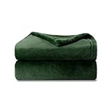 NANPIPER Baby Blankets, Super Soft Fleece Fuzzy Blanket for Toddler, Luxury Cozy Lightweight Microfiber Plush Blanket-Throw Size 30'x40',Olive Green Small