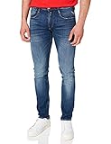 BIO Replay Herren Anbass 573 Bio Jeans, 009 MEDIUM Blue, 32 W / 36 L