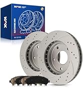 Brake Discs, Rotors &amp; Hardware For Honda Civic Del Sol Front Drilled Brake Rotors Ceramic Brake Pads For Honda Civic Insight Acura EL E Brake Discs, Rotors &amp; Hardware For Honda Insight