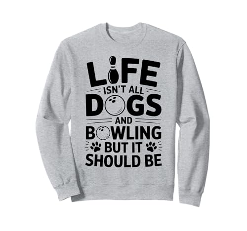 Perros Y Bolos Divertidos Bolos Bolos Sudadera