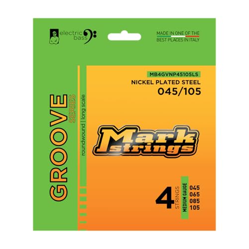 Markbass Groove Strings 45/105 : cordes de basse à 4 cordes idéales pour le studio