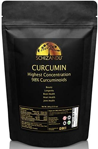 Curcumin Tumeric Extract Organic Antioxidant Tumeric Powder - Vegan, Non GMO, No Additives - Large