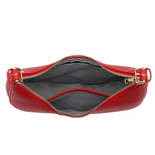Image of Elegant Crescent Shoulder Bag Underarm Purse