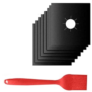 DaMohony Kachel Beschermers Keuken Kookplaat Beschermer Mat Makkelijk Schoon Te Maken Gasfornuis Beschermer Mat Met…