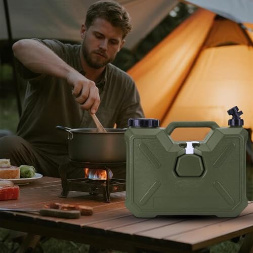 Réservoir d'eau portable et robuste avec spigot intégré pour eau potable outdoor