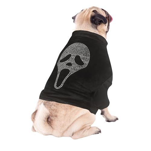Habit Ghost Face Bling pour petit chien pour stopper les irritations - 3