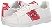 Lacoste Men's Carnaby PRO CGR 2232 SMA Sneaker, Wht/Red, 9.5