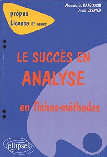  Le succès en analyse en fiches-méthodes : 2e année Livre eBook France