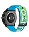 SUUNTO 22mm Athletic 6 Silicone Strap, Power Blue S+M, Compatible with Ocean, Vertical 1/2, Race 1/2, Race S, 9 Peak Pro, Run, 9 Peak, and 5 Peak