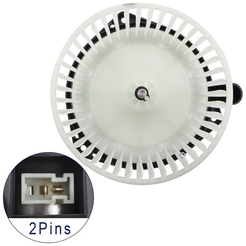 Image of 700187 HVAC Heater Blower Motor Assembly with Fan Cage for Chevrolet Colorado GMC Canyon 2004-2012 SSR 2003-2006 Isuzu i-280 i-350 2006 i-290 i-370 2007-2008, PM9296 1581131 2311677