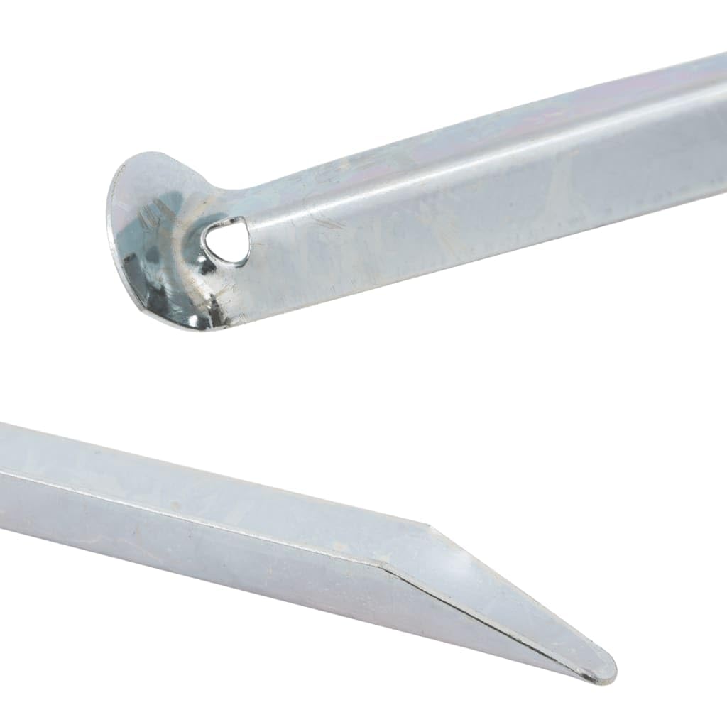 Piquetas STK de acero galvanizado, longitud de diámetro, robustas, para camping, exteriores, accesorios de tienda de campaña, cuerda tensora y sujeción segura en senderismo, trekking festival