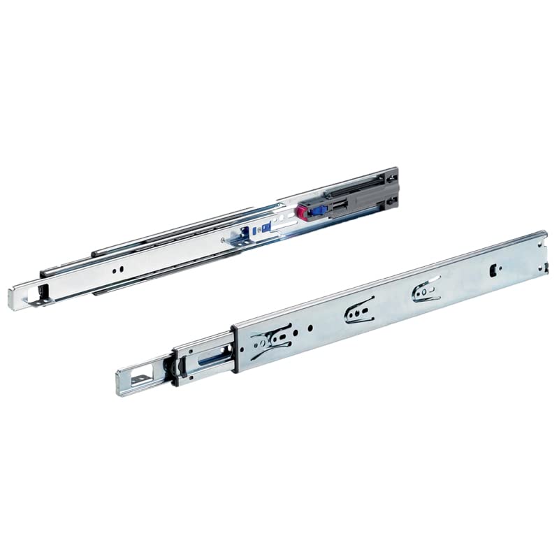 Coulisses à billes ka 4532 am push to open - Longueur : 300 mm - Profondeur intérieur de caisson mini : 304 mm - HETTICH