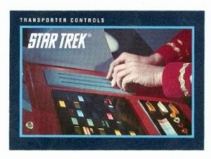 Star Trek card #243 Transporter Controls