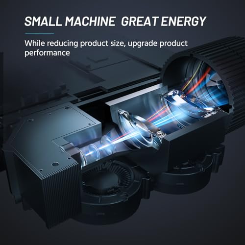 Mini Projector Portable 1080P Movie Projection Compatible with Android/iOS/Windows/TV/USB White 1pc - Thumbnail 5