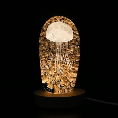 Mintso Wood Led Light Display Base for Glass Crystal Art/Paperweights,4 Inch,Bright Warm Light by Mintso - Image 4