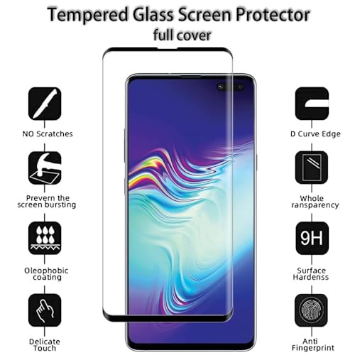 Samsung Galaxy S10 Panzerglas Vuciya 2er Pack Displayschutzfolie