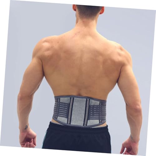 Faja lumbar CALLARON soporte ergonómico cintura plata gris miniatura 4