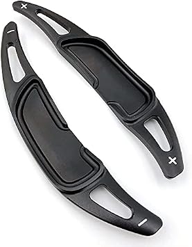 Steering Wheel Shift Paddle Accessories for Mercedes Benz AMG GLA45 SL63 A45 C63 E63 S65 CLS6 W176 W213 W222 Black