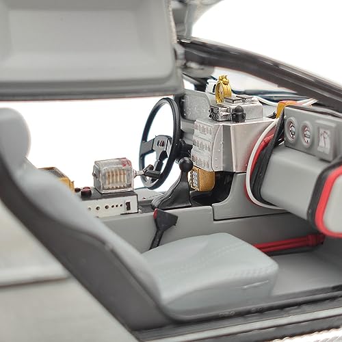 Delorean Retour Vers Le Futur Hot Wheels Elite Mattel Véhicule 1:18 Bcj97 Hot Wheels - vue 8