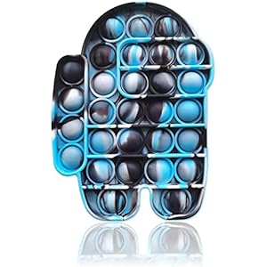 Tpcean Zachte Siliconen Push Pop Bubble Fidget Sensorische Tool onder ons Popping Bubble Poppet Fidget Toi Fidget voor…