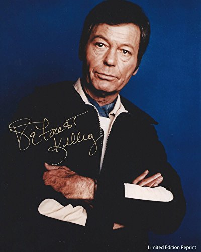 ST Original Series Deforest Kelley Signed Autographed 8x10 Photo Reprint
