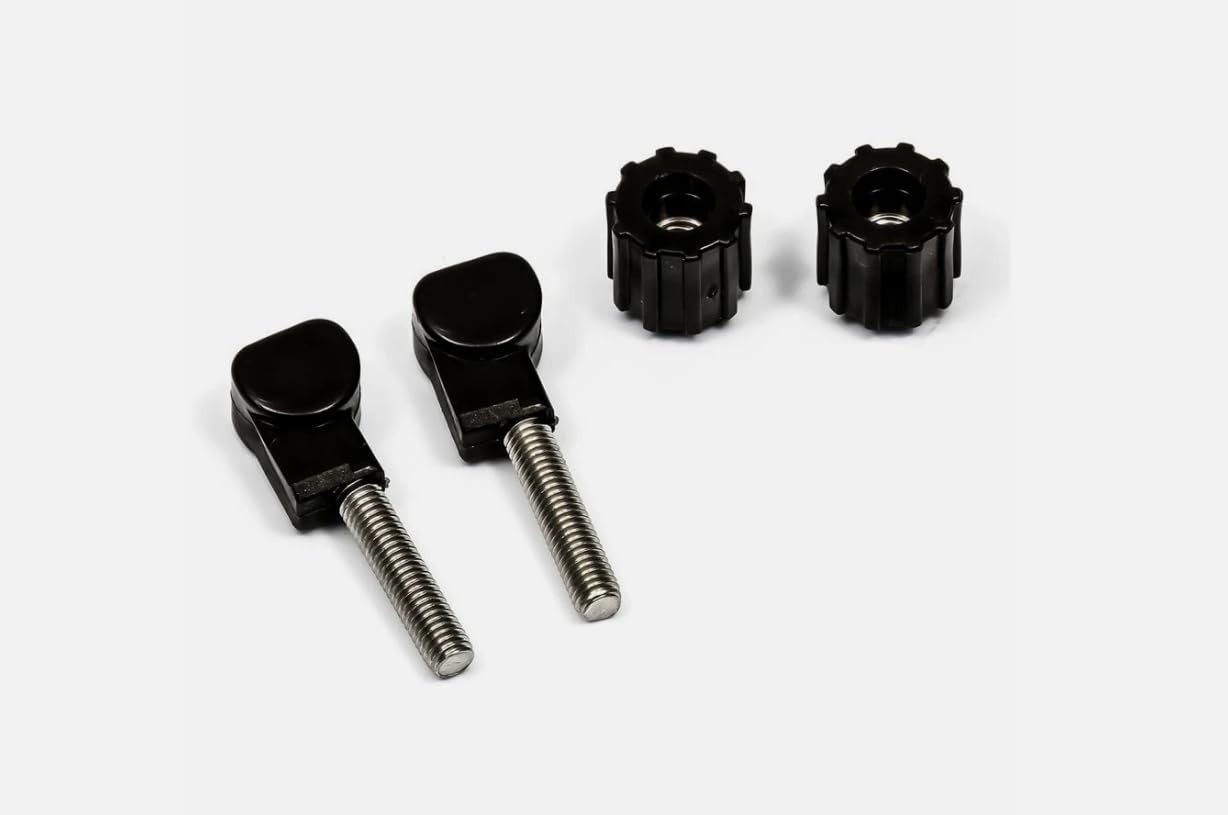 MUSM 40547 RV Camper Propane Tank Cover Thumbscrew & Nut 2 Pack