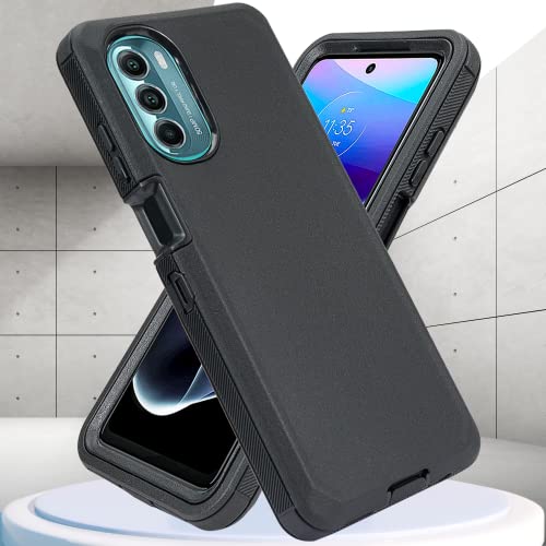 Cbus Wireless Belt Clip Case For Motorola Moto G 5G With Built-In Screen Protector + Holster (Black) #TOP5