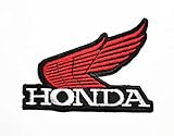 Moto H Wing Motorsports Cars motorcycles major automobile manufacturers from Japan Logo Patch Embroidered Sew Iron On Patches Badge Bags Hat Jeans Shoes T-Shirt Applique