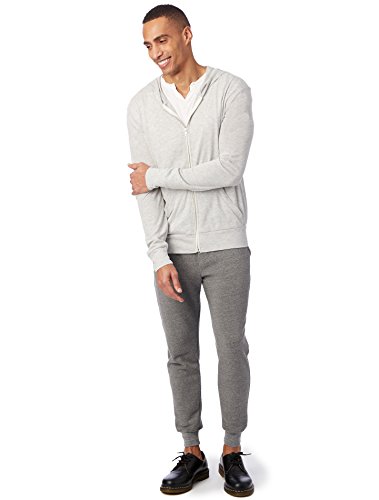 Alternative Men's Hoodie, Eco Zip Up Camo Triblend Jersey Hooded Sweatshirt4