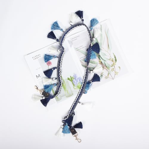 Image of TANOSII Tassel Purse Strap Handbag Strap Replacement Shoulder Crossbody Strap