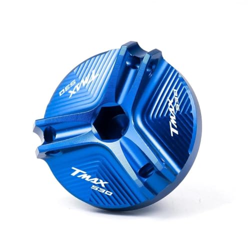 Bouchons de liquide de frein avant Yamaha TMAX 530 bleu 2012-2019