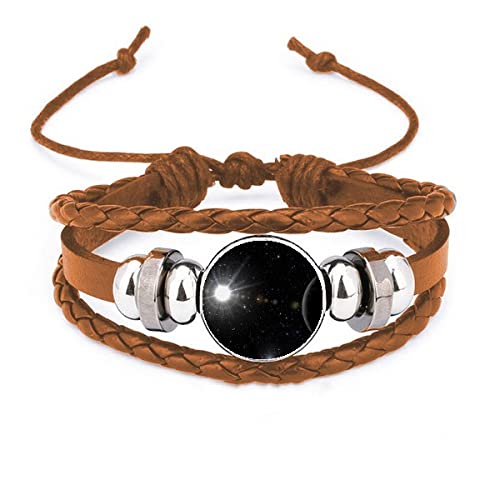 Bracelet en cuir style art déco confortable pour peaux sensibles