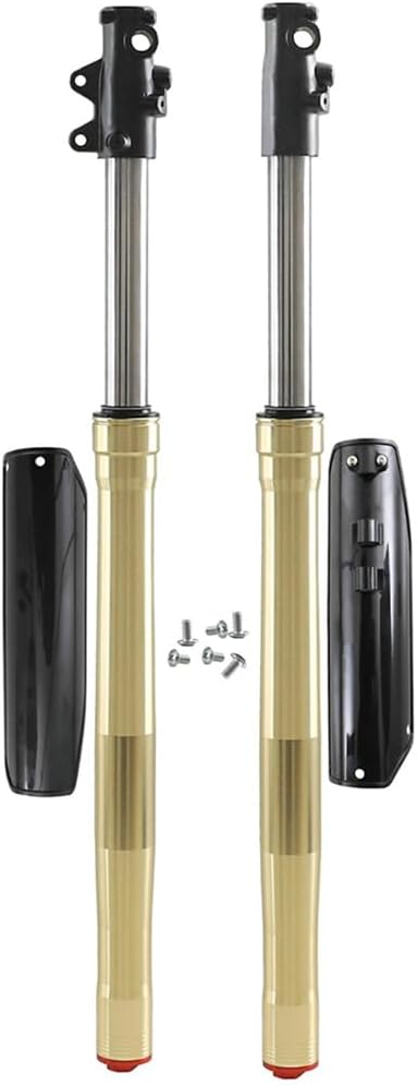 A Pair 45/48mm Upside Down Front Forks Tube Shock Suspension - 790mm 31 inch Length, 15mm Axle Hole - for 17inch 19inch 21inch Wheels Offroad Enduro MX Motorcycle Dirt Bike Pit Bike Apollo SSR Taotao