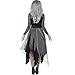 CUHAWUDBA Vestido Cadaver Novia del Cementerio Disfraz de Halloween para Mujer Vestido...