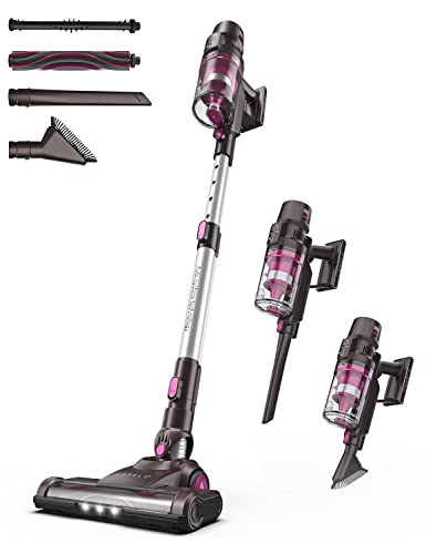 ORFELD C10A Cordless Vacuum Cleaner, Smart Stick Handheld Vacuum with Strong Suction, Cordless Handheld Vacuum for Deep Clean Hair, Hard Floor, Carpet, Car