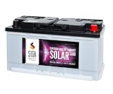 SIGA IMPULSIVE DYNAMIK Solarbatterie 100Ah Versorgungsbatterie Wohnmobil Boots Batterie S100