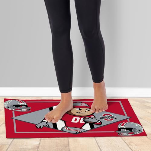 Tapete decorativo oficial Ohio State Buckeyes 77x51 cm miniatura 2