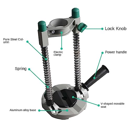 Support de perceuse électrique réglable pour meuleuse de bricolage maison