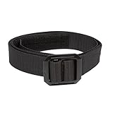 Boundary 41999 Black 1.5-Inch Heavy Duty Tactical Web Belt, Large