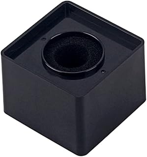 SUPVOX Handheld Microphone Station Kickstand Emblems Guitar Holder Stand Microphone Square Cube Logo Flag Microphone Station Interview Microphone Station Box Square Microphone Station