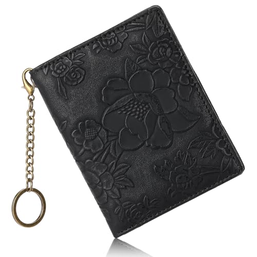 Image of FALAN MULE Small Wallets Woman Slim RFID Blocking Mini Credit Card Holder