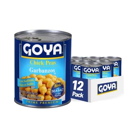 Goya Foods Low Sodium Chick Peas, Garbanzo Beans Cover