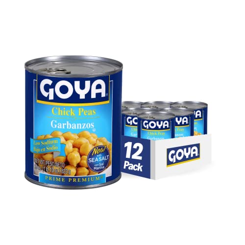 Goya Foods Low Sodium Chick Peas, Garbanzo Beans cover