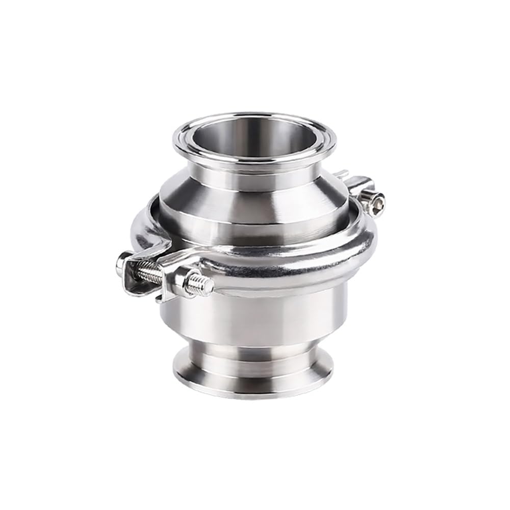 Clapet anti-retour inox anti-pollution pour connexion tri-clamp de tube 51mm ferrule 64